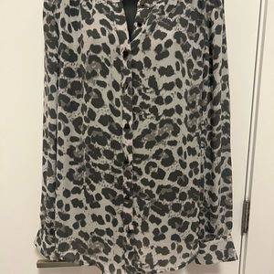 Banana Republic - size 14 leopard print shirt